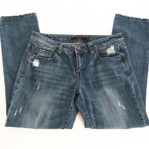 Harper Denim Distressed Boyfriend Jeans (28)